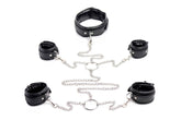 Strict Slave Bondage Shackle Set Cuffs and Restraints